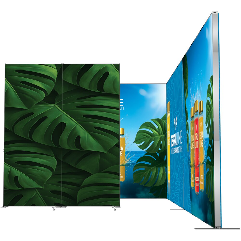 Showbird 65 20 x 10 Configuration J — Single Sided Graphic Package
